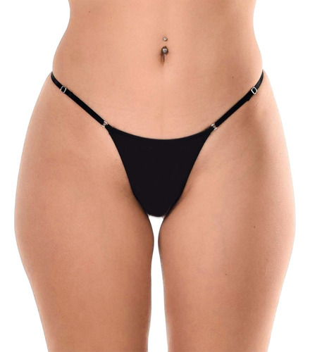 Tanga Tanga De Puntilla Con Strass Circular Malena