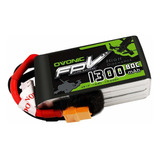 Bateria Lipo Ovonic 14.8v 1300mah 4s 80c Pack Con Xt60 Plug 