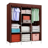 Closet Ropero Armable Organizador Transportable Tela 