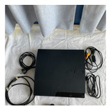 Playstation 3 Slim Con 1 Joystick Y Sus Cables + 9 Juegos 