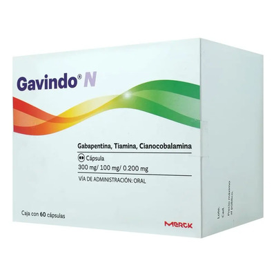 Gavindo N Cápsula 300\u002F100\u002F0,2 Mg, 60 Cápsulas | Envío gratis