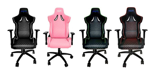 Silla Gamer Diseño Unico Reforzada Ultima Generación 4 Color