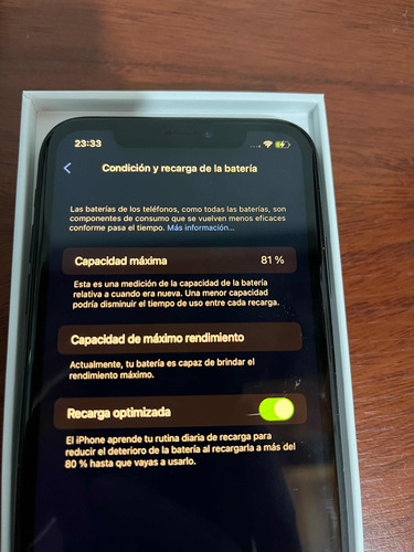 iPhone XR 128gb 81% Bateria