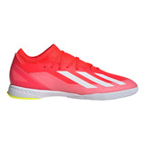 Chuteira X Crazyfast League Futsal adidas Cor Laranja Tamanho 45 Br