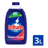 Lava Roupa Sabao Líquido Limpeza Total 3 L