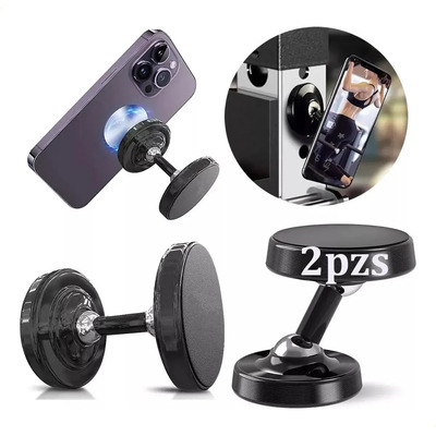 Soporte Para Telefono De Coche Gym 360 Con Doble Imán Gyr | Envío gratis
