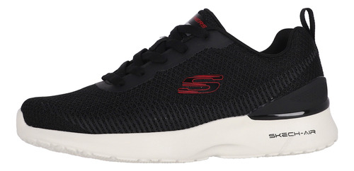 Zapatilla Skechers Air Dynamight-bliton Hombre Negro/rojo