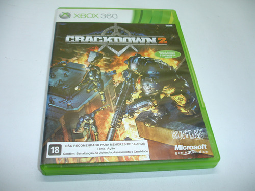 Jogo Crackdown 2 Original Mídia Física Xbox 360