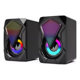 Bocinas Para Pc Computadora Escritorio Altavoz Rgb Subwoofer