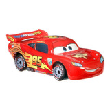 Vehículo Disney Pixar Cars Rayo Mcqueen Llantas De Carreras
