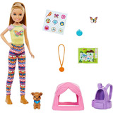 Juego De Camping Barbie It Takes Two Stacie Doll 9