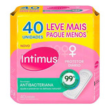 Protetor Intimo Diário Intimus Day Antibacteriano 40 Un