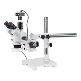 Amscope Sm-3tz-54s-5m Digital Triocular Profesional Estéreo 