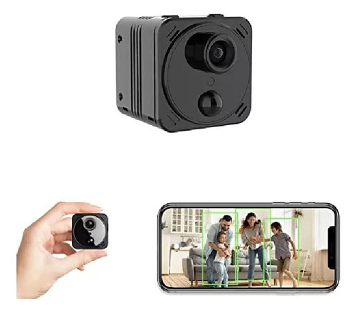 4k Mini Cámara Espía Wifi Oculta Inalámbrica Nanny Cam Peque