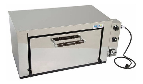 Horno Pizzero Pastelero Lourdes Electrico Acero Inox