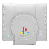 Billetera Bioworld Playstation One Grey Material Pu Única +