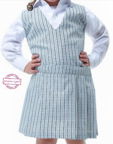 Uniforme Jardinera Colegial Princesa