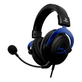 Headset Gamer Hyperx Cloud Core P3 Ps4/ps5 Preto E Azul