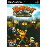 Ratchet & Clank Size Matters Ps2 Juego Físico Español Play 2
