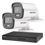 Kit Seguridad Hikvision Dvr + 2cam Color Vu 1080p Martinez