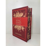 Bíblia Sagrada Letra Jumbo Capa Dura King James Atualizada Faixa Vermelha Com Indice E Capa Transparente