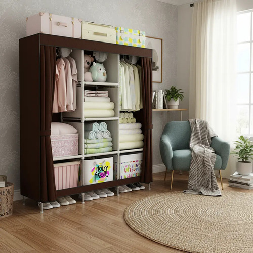 Closet Ropero Organizador Grande Armable Muebles Para Ropa