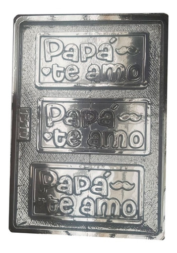 Molde Acetato 3 Tablas Papa Te Amo Mod: 1310