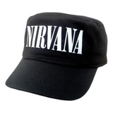 Gorra Nirvana Cachucha Táctica Militar Plana Graduable Rock