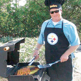 Pittsburgh Steelers Nfl Mandil Y Gorro De Chef 100% Original