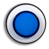 Botão Fliperama Azul Pbs29 Kit 10 Peças 