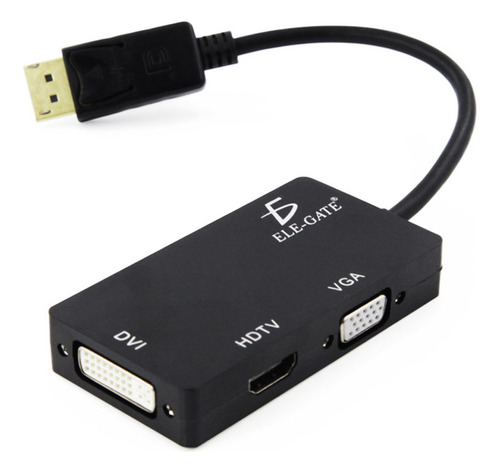 Adaptador Convertidor Display Port A Hdmi Vga Dvi /e