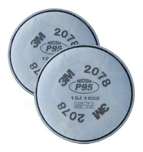 Filtro Particulados 2078 P2 - P95 Para Respiradores 3m 1 Par