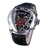 Reloj De Caballero Jaragar Fashion Sport Triangle Racing Des