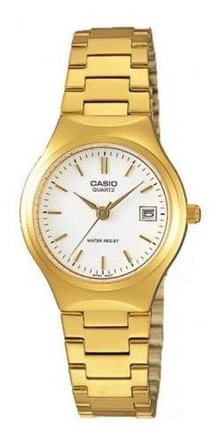 Reloj Casio Ltp-1170n Mujer Dorado Acero Analogo Original