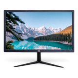 Monitor Led 20 Pol Brazil Antreflexo Preto Widescreen 75hz