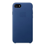 Funda Piel Alta Calidad Para iPhone 7 & 8 Azul