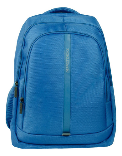 Mochila Para Laptop 15-17 Essentials Pro Perfect Choice Azul Color Azul Claro