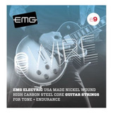 Cuerdas Guitarra Eléctrica Emg Ewire 09/42 Carbon Magnéticas