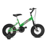 Bicicleta Infantil Big Fat Criança Ultra Bikes Pro Tork Cor Verde Kw