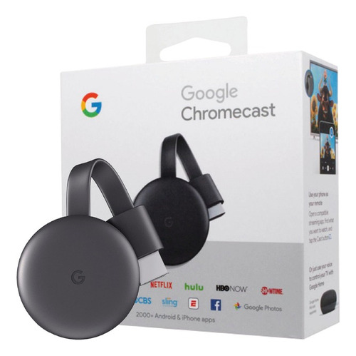 Google Chromecast 3 Chromecast 3 3.ª Generación Full Hd