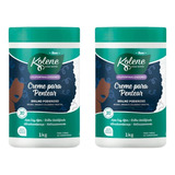 Creme Para Pentear Kolene 1kg Brilho Poderoso - Kit Com 2un