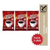 Café Sello Rojo Tradicional 250gr (packx3). Mereymarket