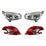 Set Calaveras C/leds + Faros Depo 208 2013-2015