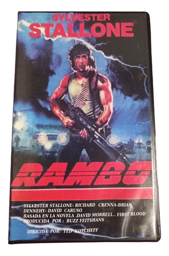 Vhs Rambo Silvestre Stallone.pelicula ..leer .bien 