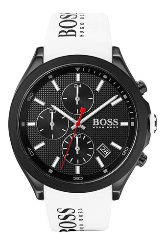 Reloj Hugo Boss Caballero, Acero Y Silicona, Blanco, 1513718