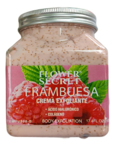 Crema Exfoliante Frambuesa 500 Gramos