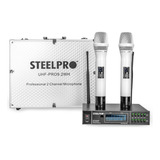 Micrófonos Steelpro Uhf-pro9.2 Omnidireccional Cardioide Color Blanco