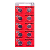 Bateria Toshiba Lr44 A76 Ag13 Japonesa - 100 Peças