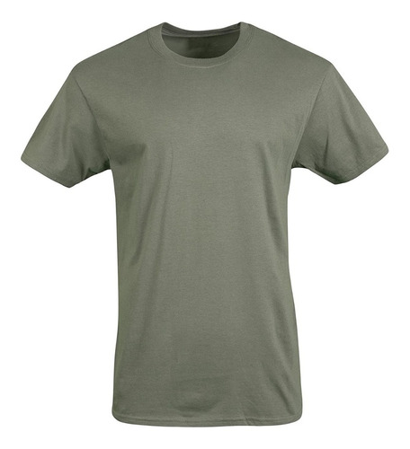Camiseta Básica Para Hombre 100% En Algodón Suavizado