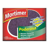 Esponja Cocina Antibacterial Mortimer Poderosa Pack 2x